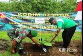 Kodim 0730 Hijaukan Gunungkidul